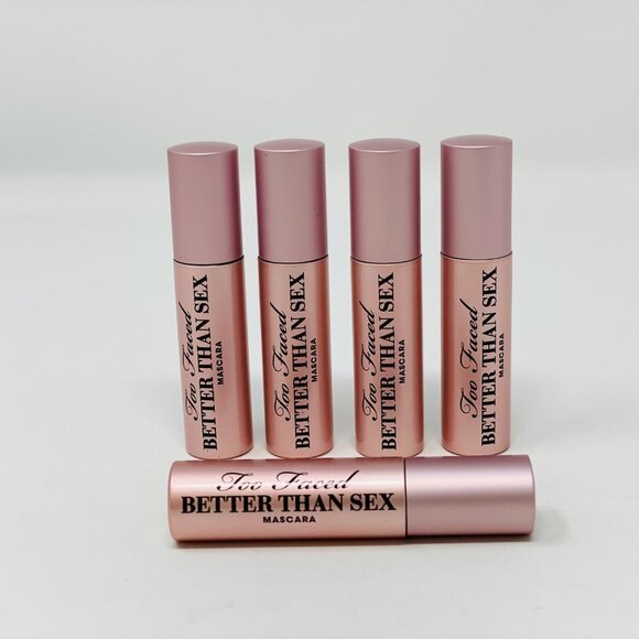 5pk- Too Faced-Better Than Sex Mascara minis .13oz - Picture 2 of 2